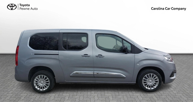 Toyota Proace City Verso cena 133900 przebieg: 25349, rok produkcji 2022 z Szczytna małe 407